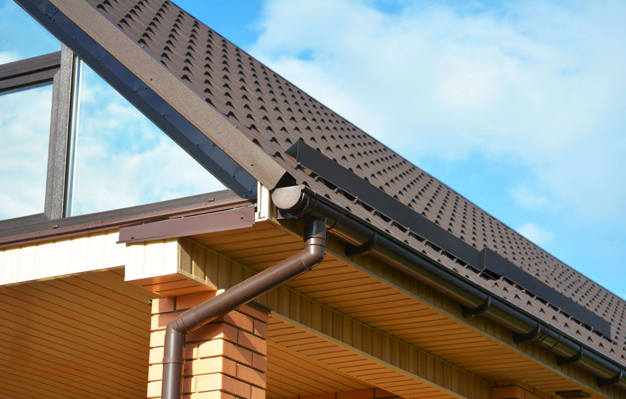 gutter system work coordinated with General Contractor Peekskill NY on a residential or commercial property