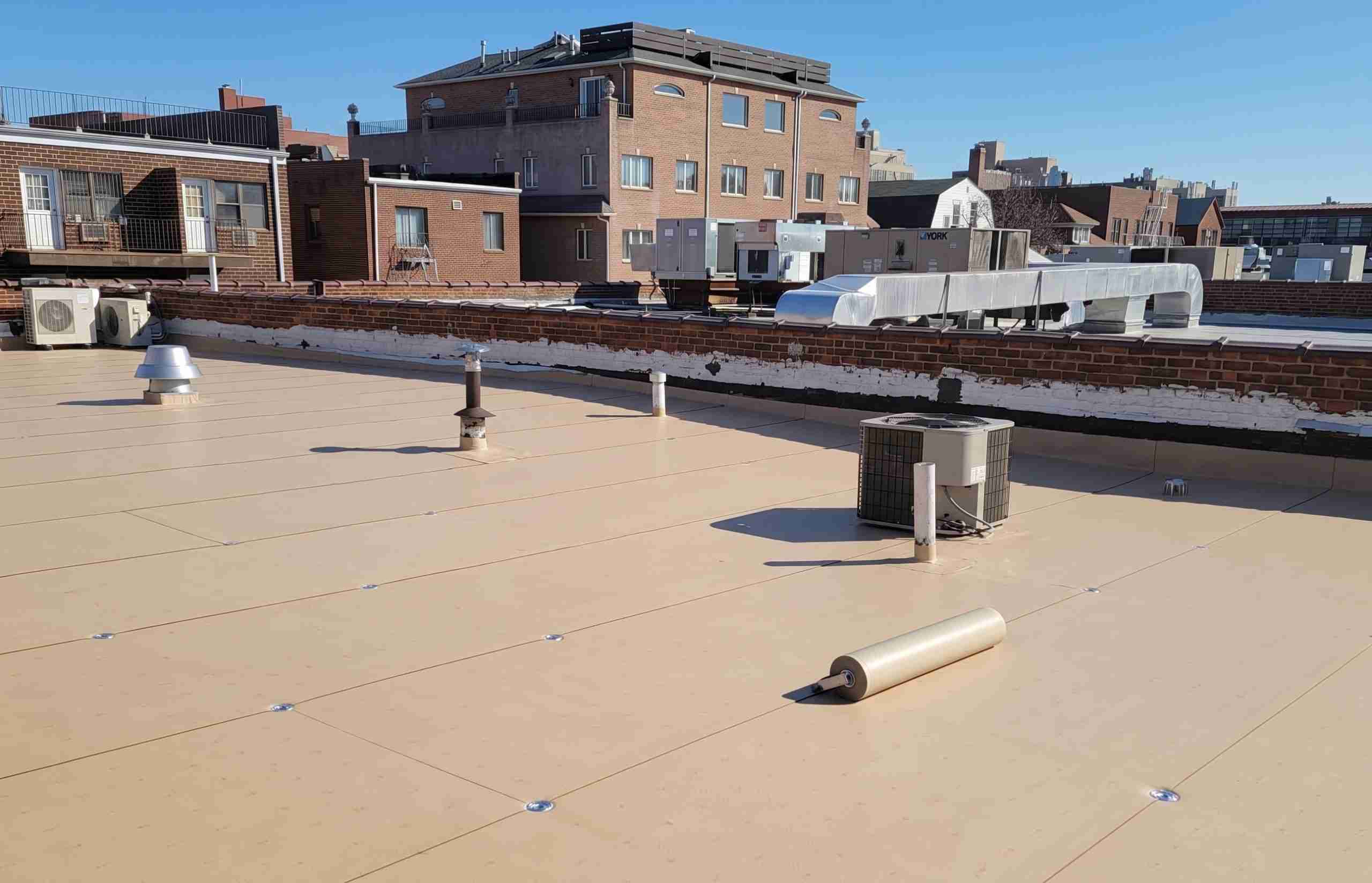 roofing work connected to Roofing Services Spring Valley NY on a residential or commercial property