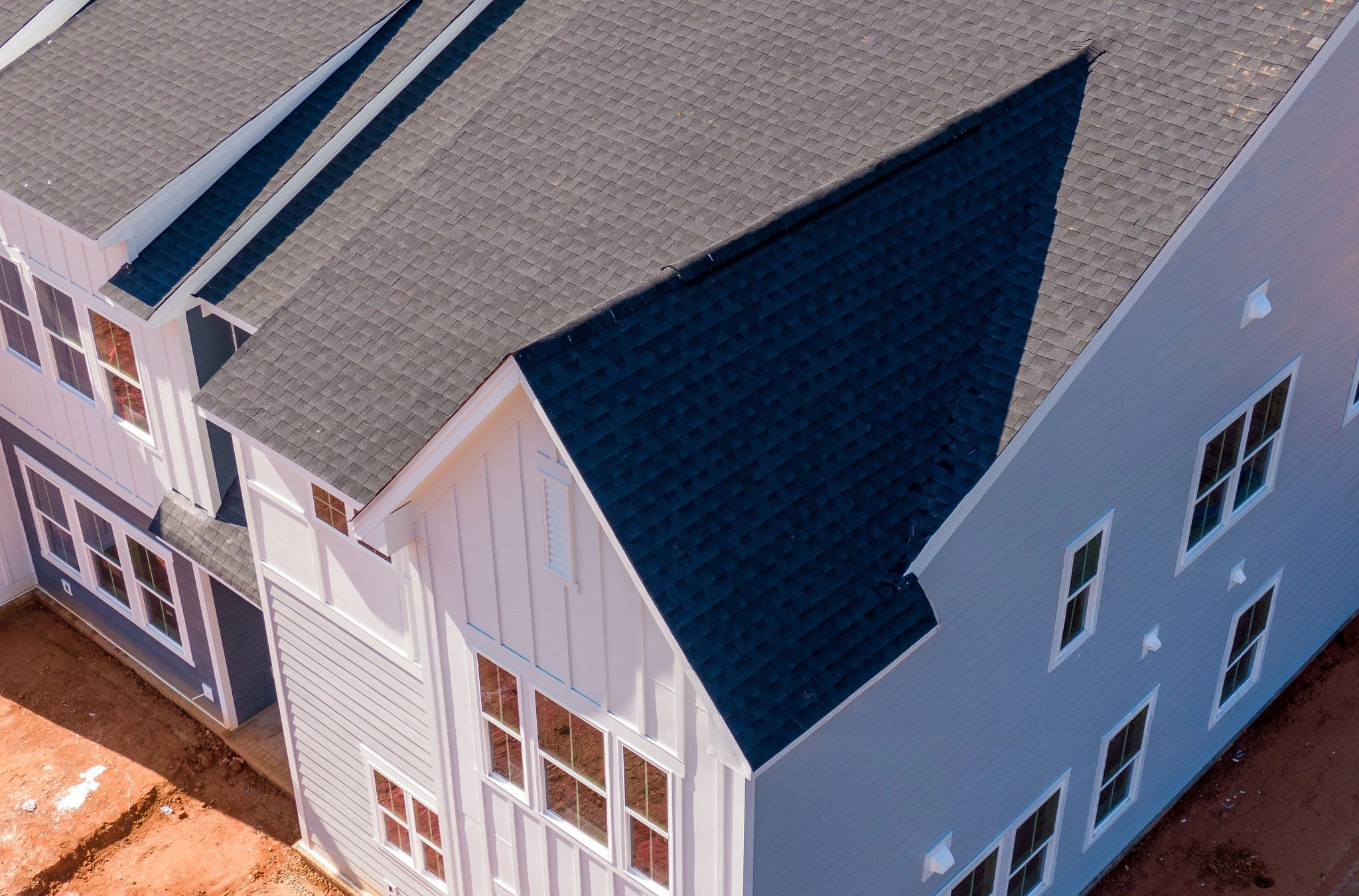 Residential roofing project example