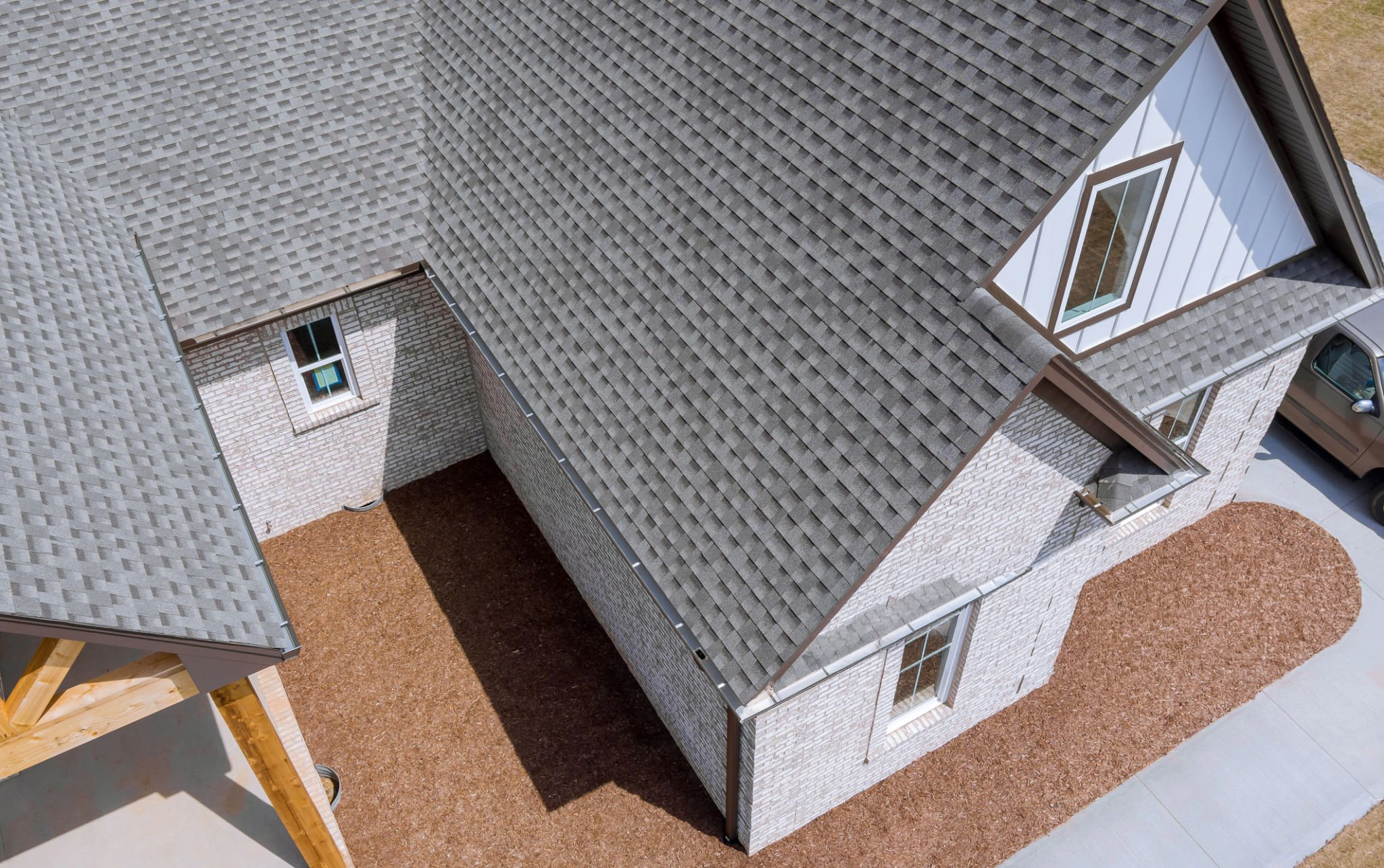 Roofing exterior construction detail