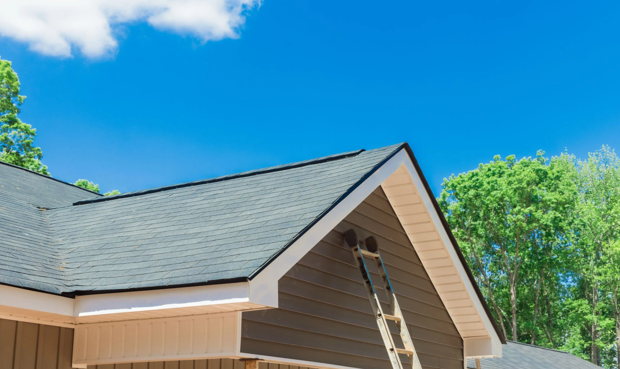 Roofing construction gallery example