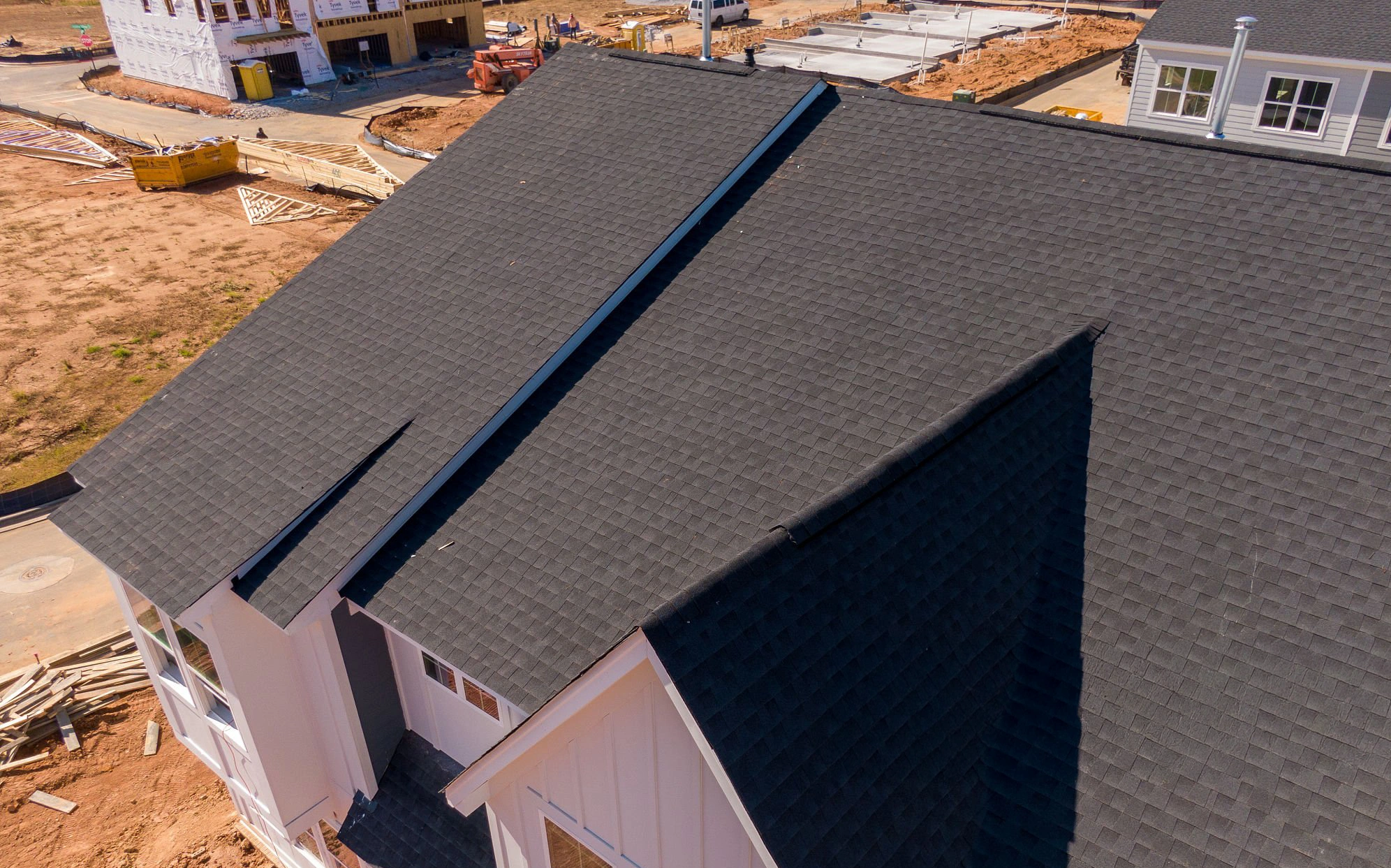 Roofing exterior project detail