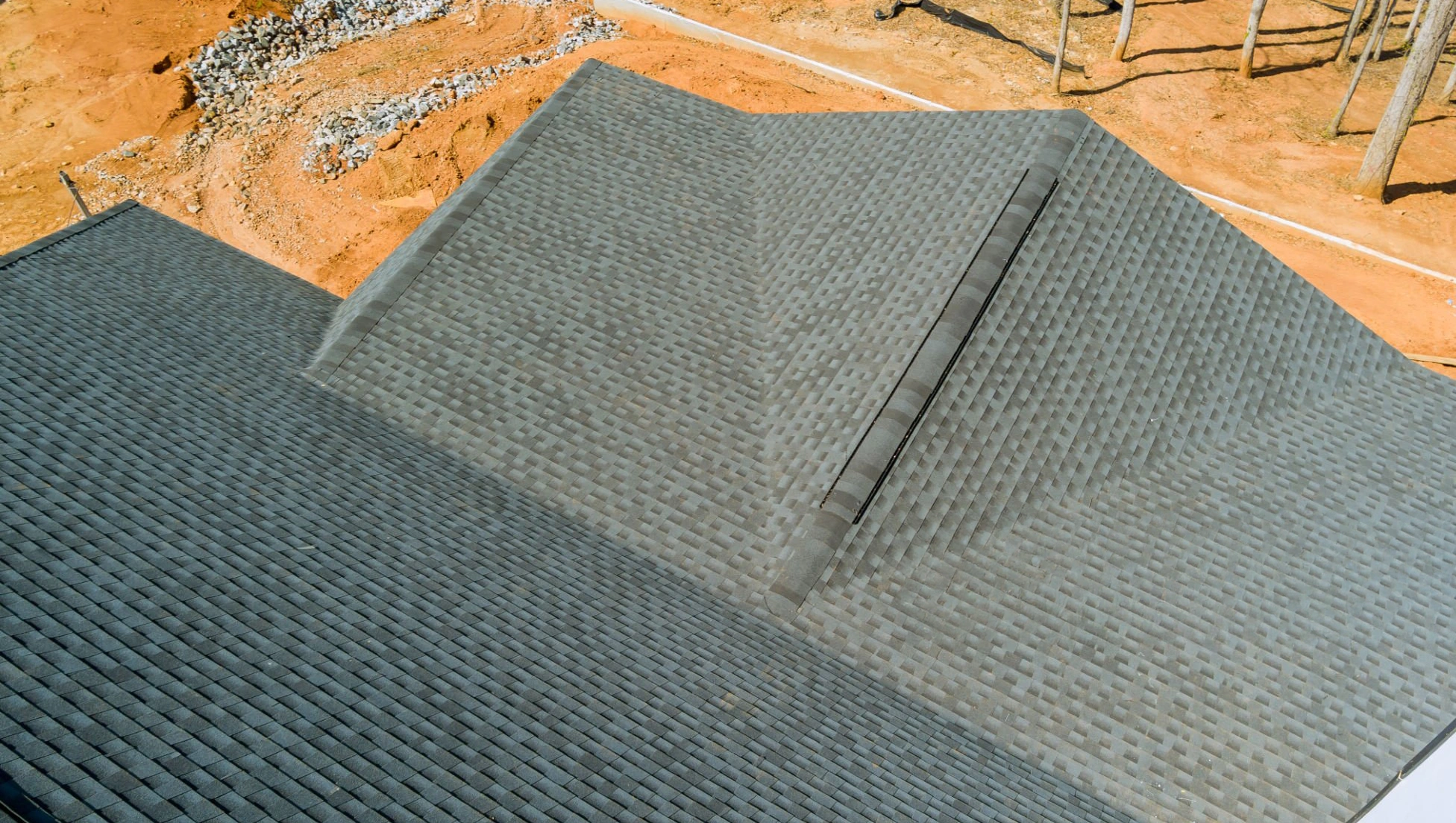 Residential roof installation work for a Brookhaven property