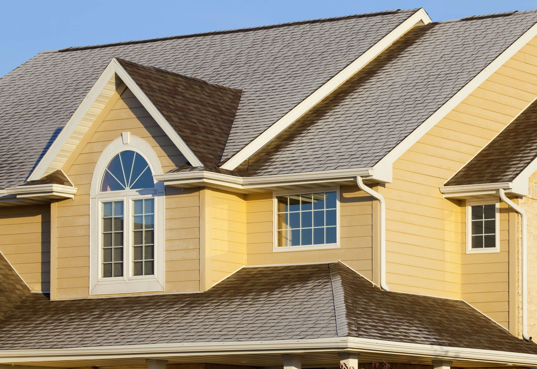 Residential siding exterior example
