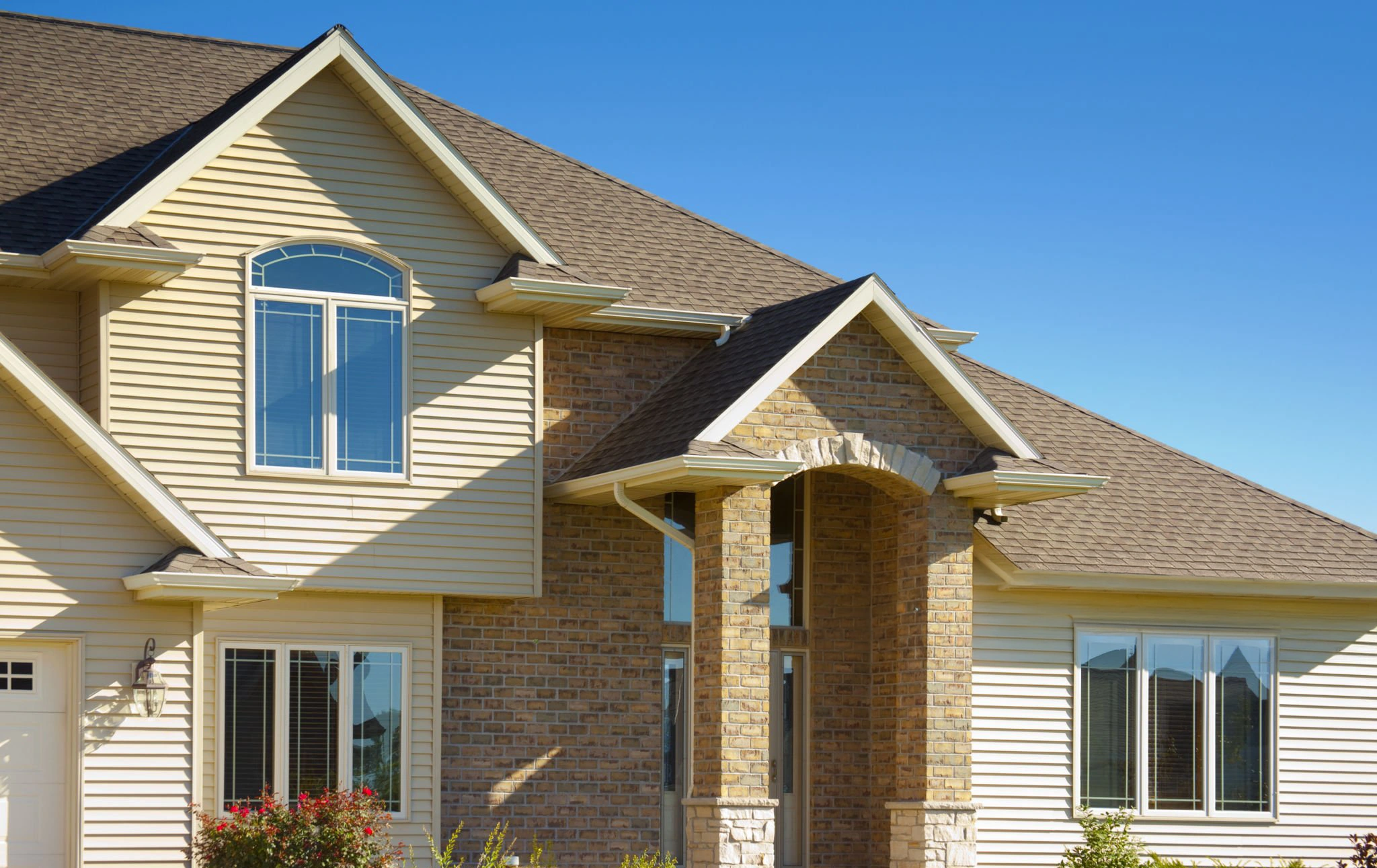 Exterior siding construction detail
