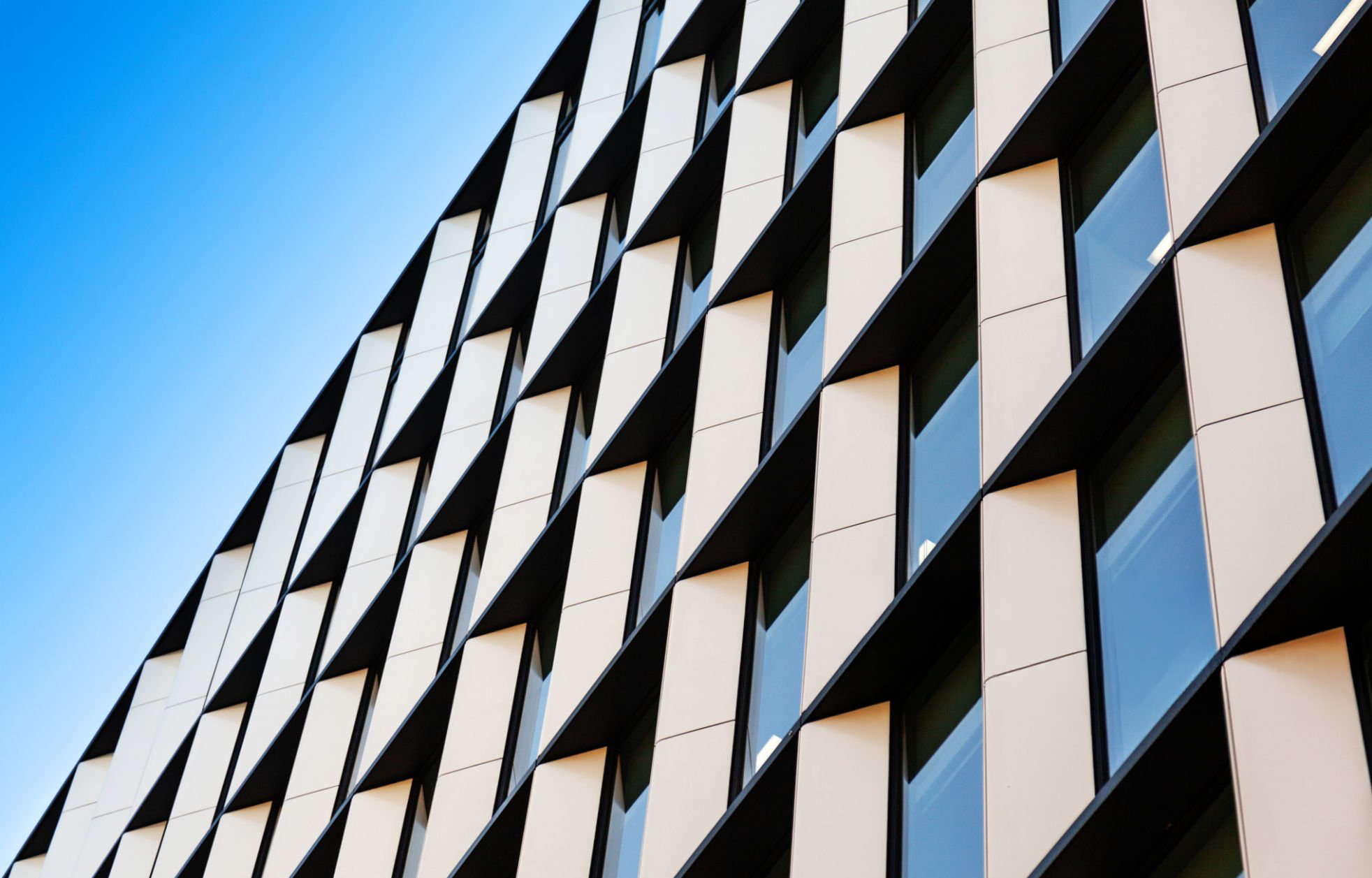 Large format porcelain panel commercial application